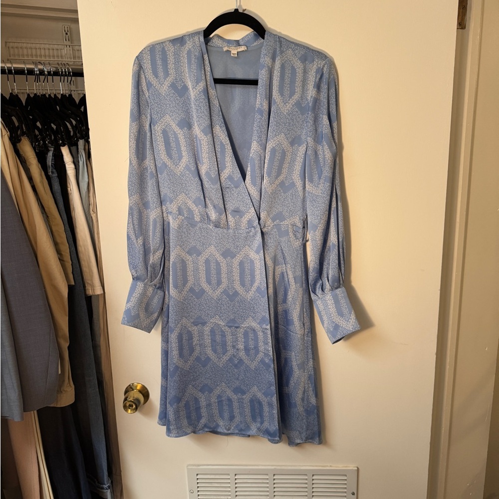 Equipment Femme • A-Line Long Sleeve Dress • 2